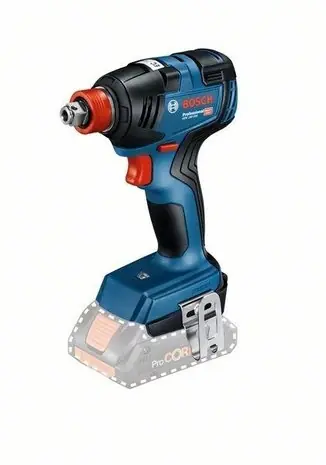 Bosch Bleu 06019J2205 GDX 18V-200 Tournevis sans fil 18V sans piles ni chargeur en L-Boxx