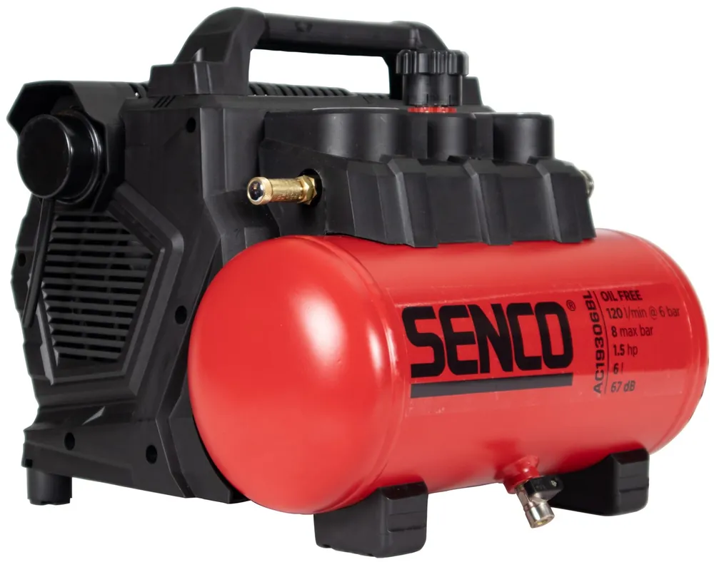 Senco AFN0036EU AC19306BL Compresseur 6 ltr. 8 Bar