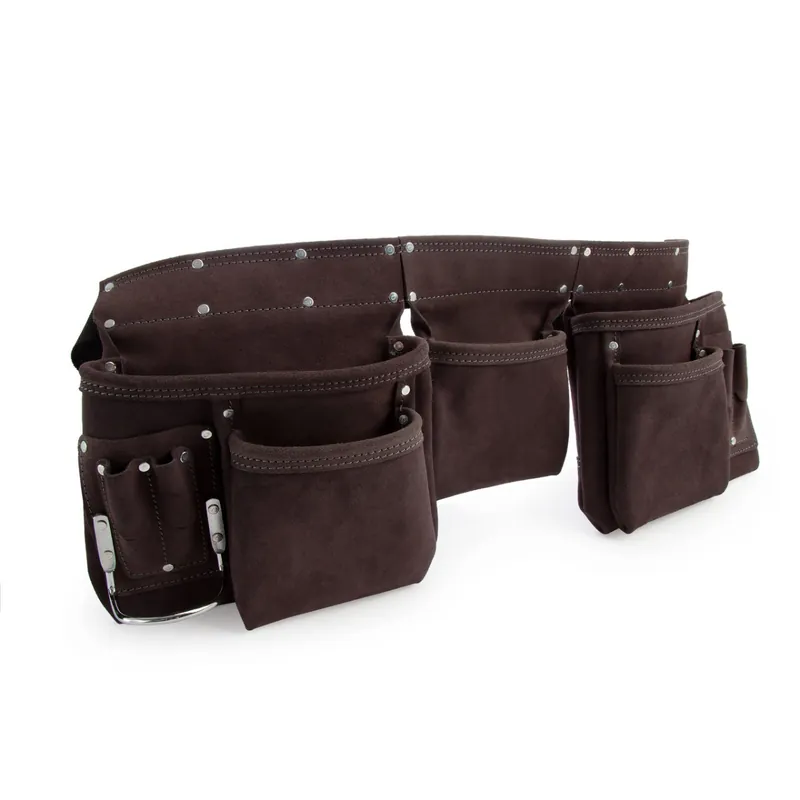 Toolnation XTR0920001 Ceinture porte-outilsin en daim, 11 poches