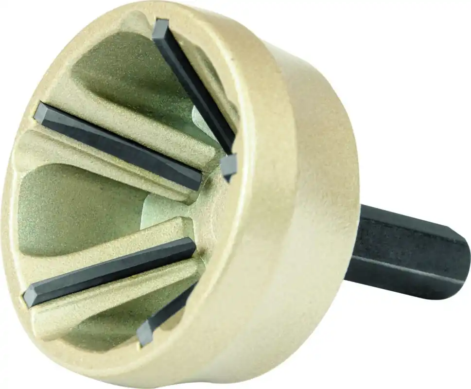 Projahn 35402 Ébavureur externe 13-35 mm avec 5 tranchants en carbure de tungstène Gr. 2
