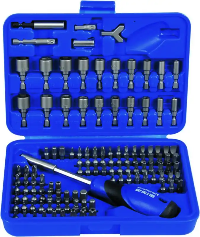 Projahn 3789 Boîte SECURIBIT 1/4" 122 pièces