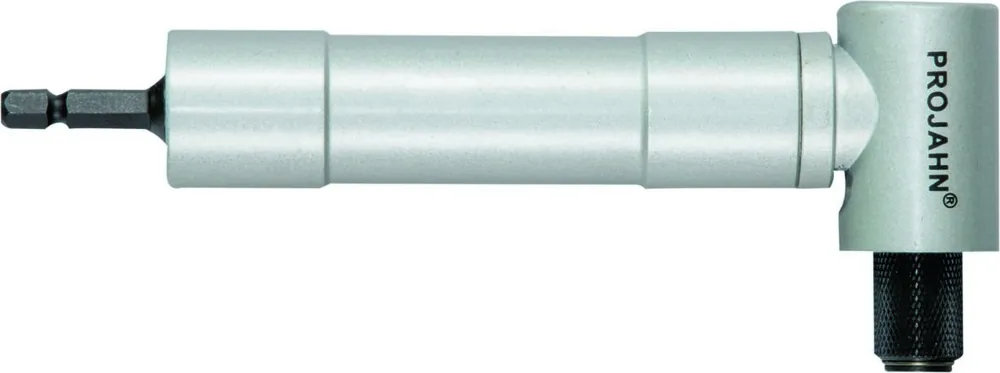 Projahn 398052 Raccord à vis 1/4"- angle 90° pour perceuses et tournevis sans fil