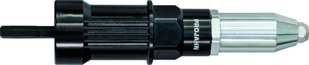 Projahn 398064 Adaptateur de rivets aveugles pour perceuses et tournevis sans fil 3,0 - 6,4 mm
