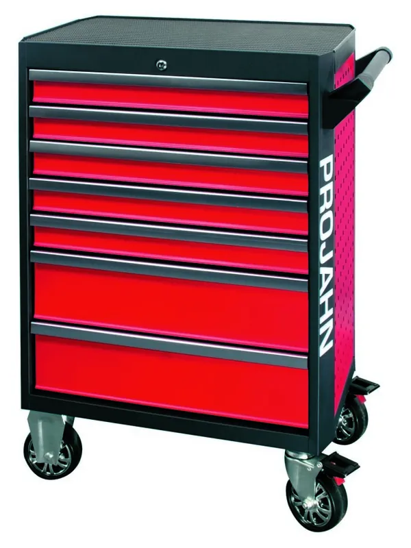 Projahn 5501-191 GALAXY chariot d‘atelier avec 7 tiroirs, 229 pcs. Équipement Proficraft rouge / anthracite