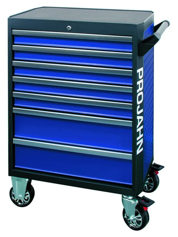 Projahn 5501-591 Chariot d‘atelier GALAXY avec 7 tiroirs, 229 pcs. Équipement Proficraft bleu / anthracite