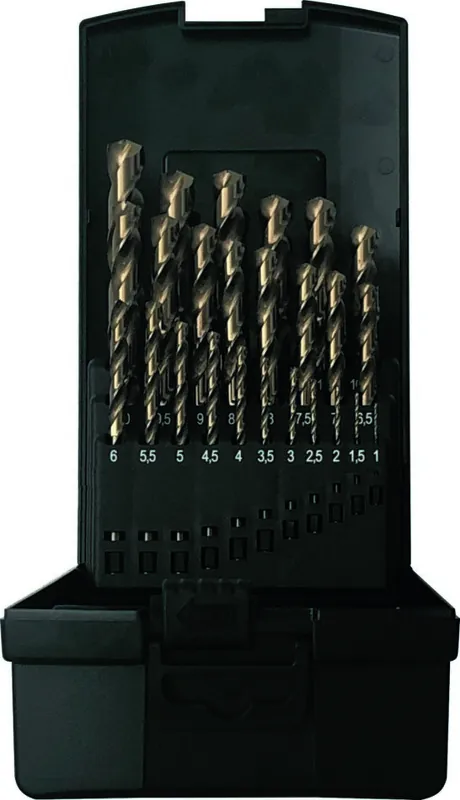 Projahn 67379 Jeu de mèches en cobalt HSS-Co 25 pièces, 1-13 / 0.5 mm BASIC