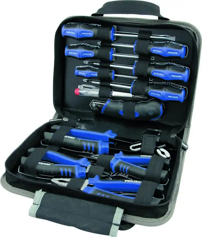 Projahn 8689 Kit d‘outils Proficraft rempli 12 pièces
