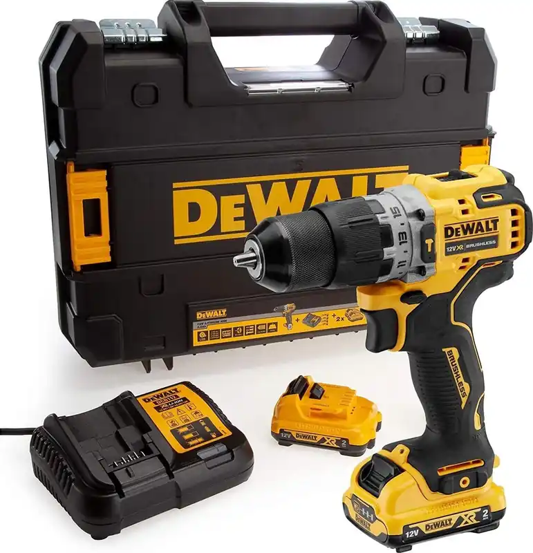 DeWalt DCD706D2-QW Marteau perforateur sans fil 12 Volt 2.0 AH Li-ion