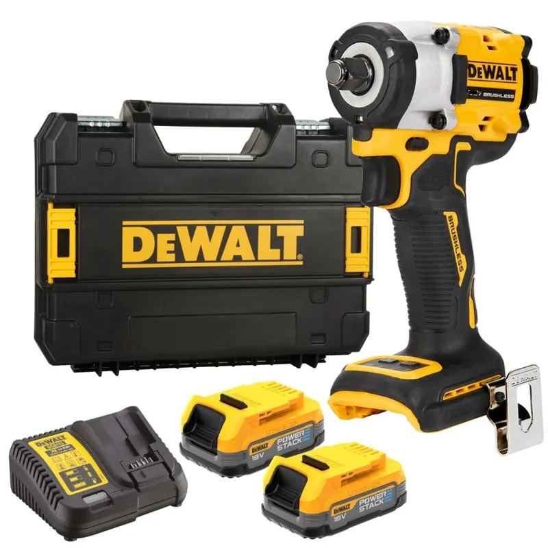 DeWalt DCF921E2T-QW Clé à chocs 1/2" 18V XR Powerstack Li-Ion
