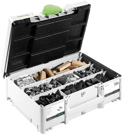 Festool Accessoires 576795 SV-SYS D14 Assortiment de connecteurs Domino en systainer