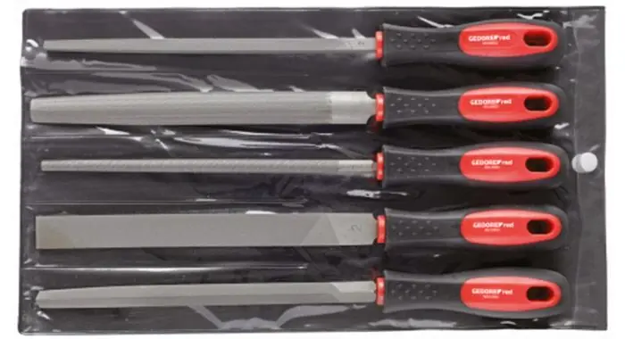 Gedore RED 3301597 R93000005 Jeu de limes 5 pièces