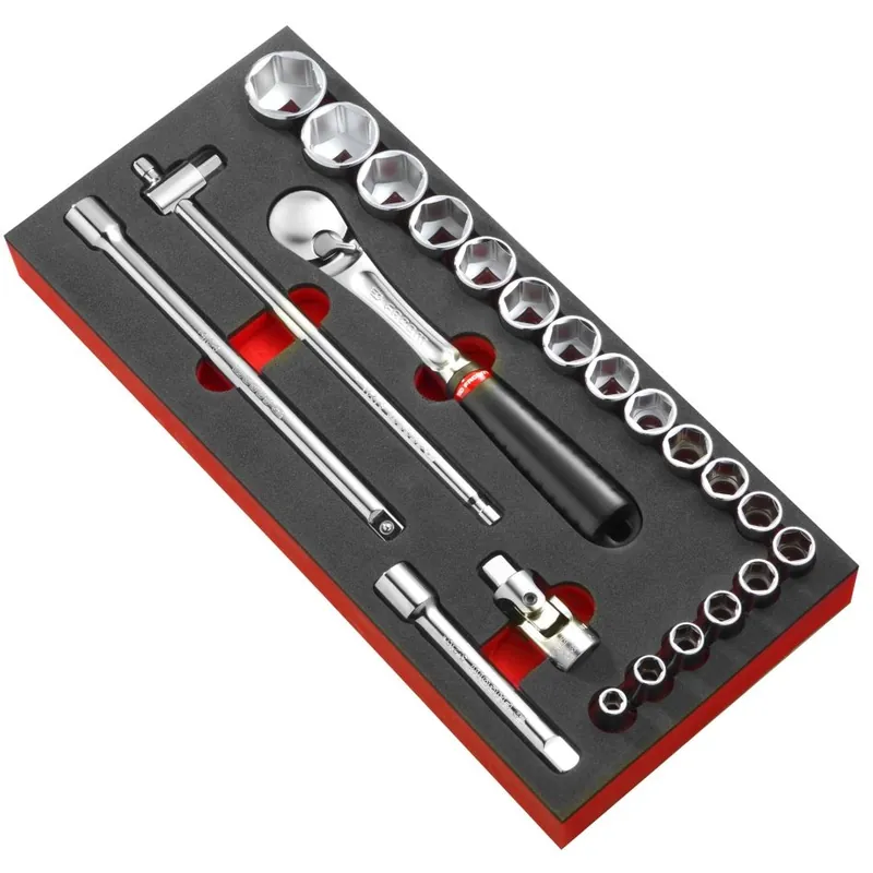 Facom MODM.SL1 Jeu de douilles pour modules 1/2" 6 faces 26 pièces