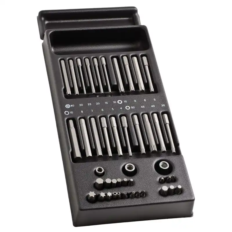 Facom MOD.E41 Module jeu de bits et porte-bits 44 pièces