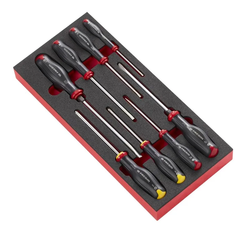 Facom MODM.AT1 Module en mousse avec 8 tournevis Protwist®.