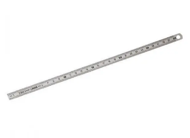 Facom DELA.1051.500 Règle flexible en acier inoxydable double face 500 mm