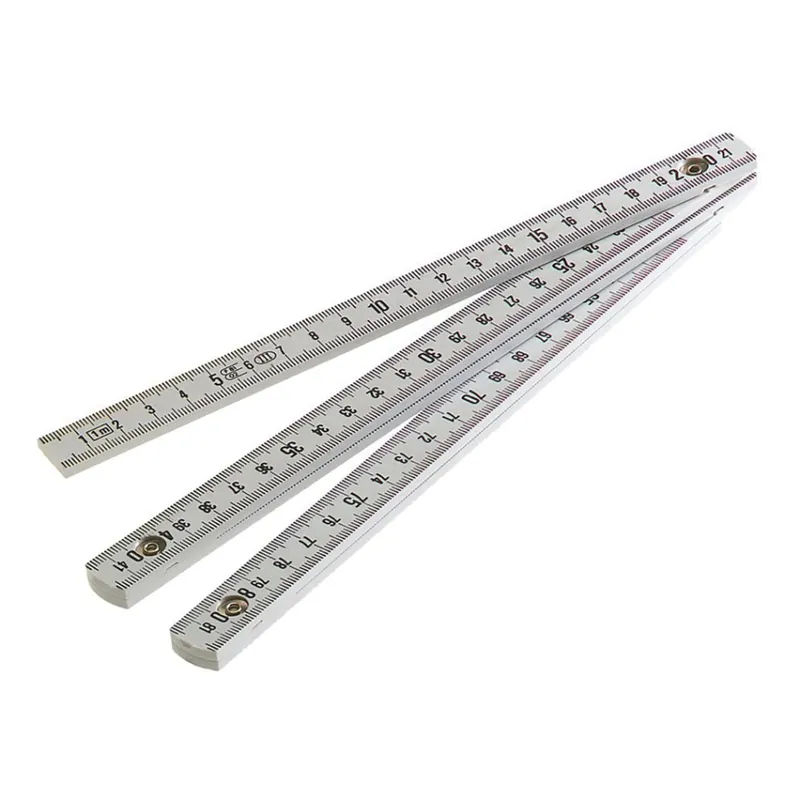 Facom DELA.401.00 Règle pliante en plastique Classe III 2 mètres 10 pièces