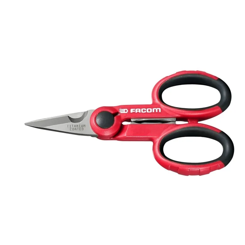 Facom 841A.4 Ciseaux d‘‘électricien gainés 143 mm