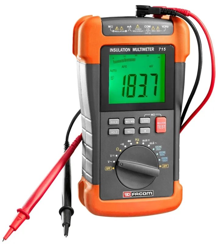 Facom 715PB Multimètre résistance d‘‘isolement