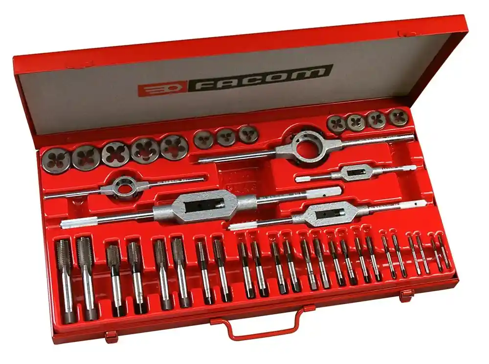 Facom 221.227SJ2 Ensemble avec robinets, plaques de coupe et supports de plaques de coupe