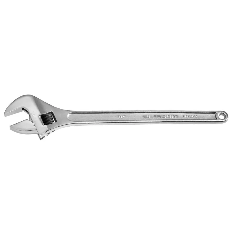 Facom 113C.24C Clé chromée avec molette 612 mm