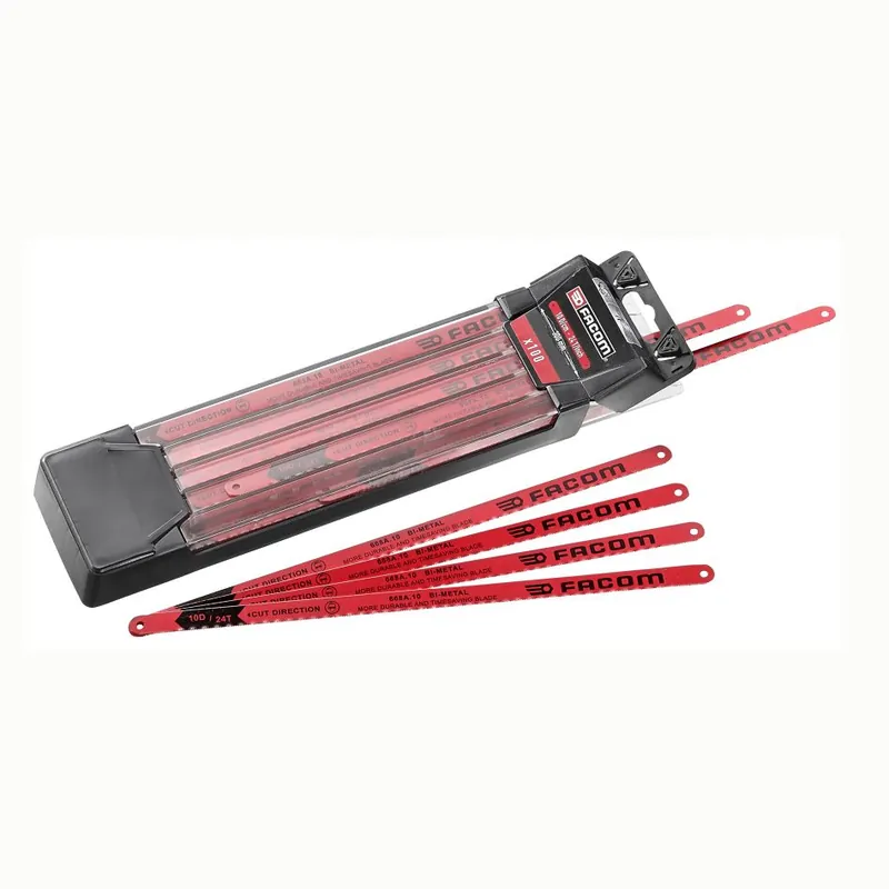 Facom 668A.10 Jeu de lames de scie pour acier cobalt 300 mm
