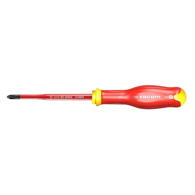 Facom ATP1x100TVE Tournevis Philips isolé jusqu‘à 1000 Volt PROTWIST