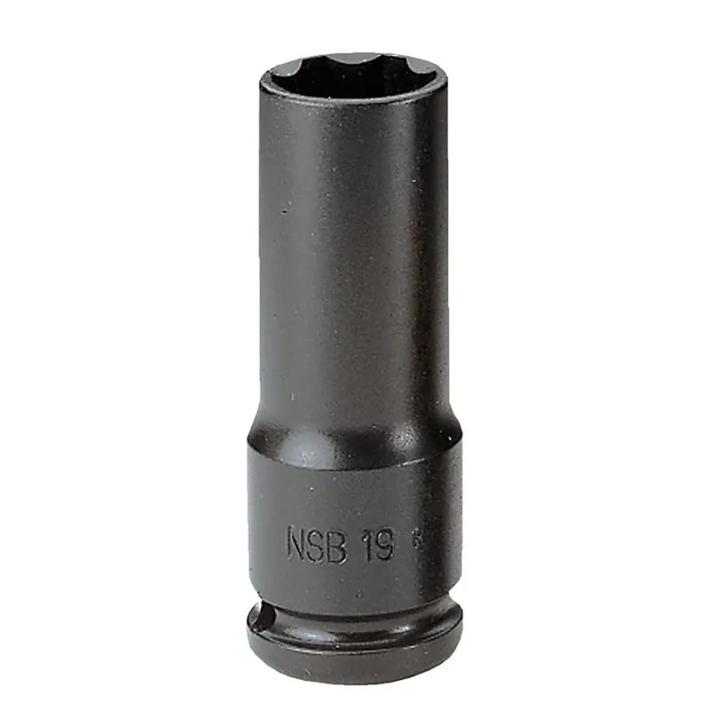 Facom NSB.18 NSB Bouchon à chocs de 18 mm de long 1/2" 6 côtés à paroi mince tailles métriques