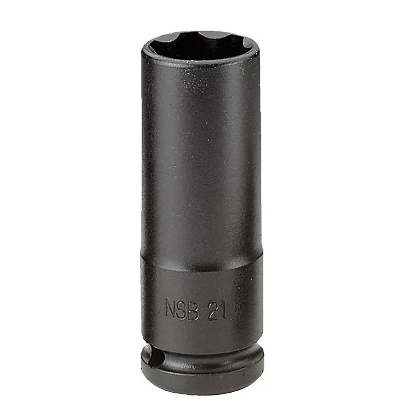 Facom NSB.27 NSB Bouchon à chocs de 27 mm de long 1/2" 6 côtés à paroi mince tailles métriques