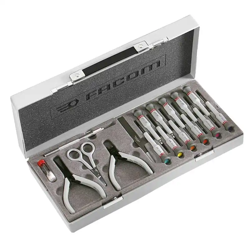 Facom MT.J1 Set tournevis et pinces Micro-Tech® 16 pièces