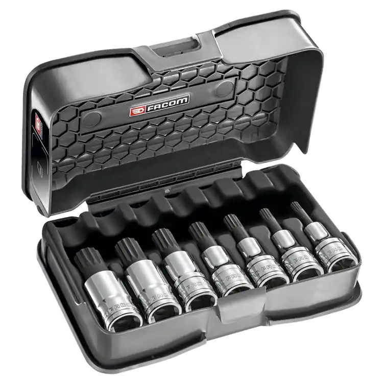 Facom SV.J7APB Jeu de douilles 1/2" Torx® 7 pièces