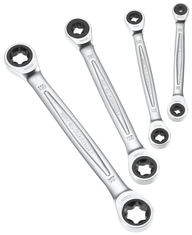 Facom 464TX.J4PB Jeu de clés à douille E-Torx 4 pièces