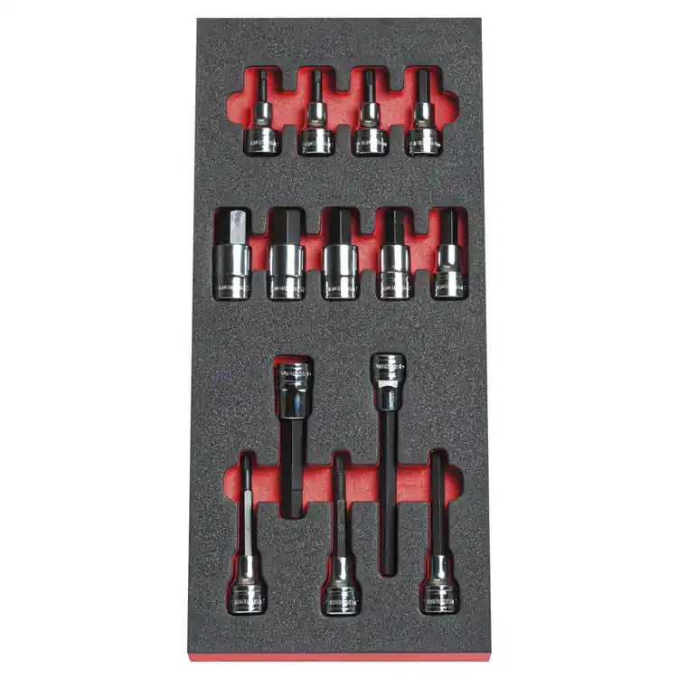 Facom MODM.SHPB MODULE Jeu de douilles tournevis 1/2" 6 faces