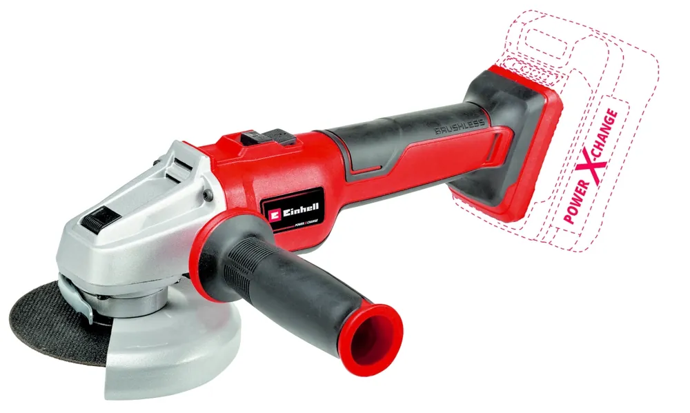 Einhell 4431150 AXXIO 18/115 Q BL Accu Angle Grinder 18V excl. batteries et chargeur