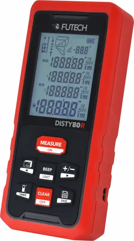 Futech 202.80R Télémètre laser Disty 80R