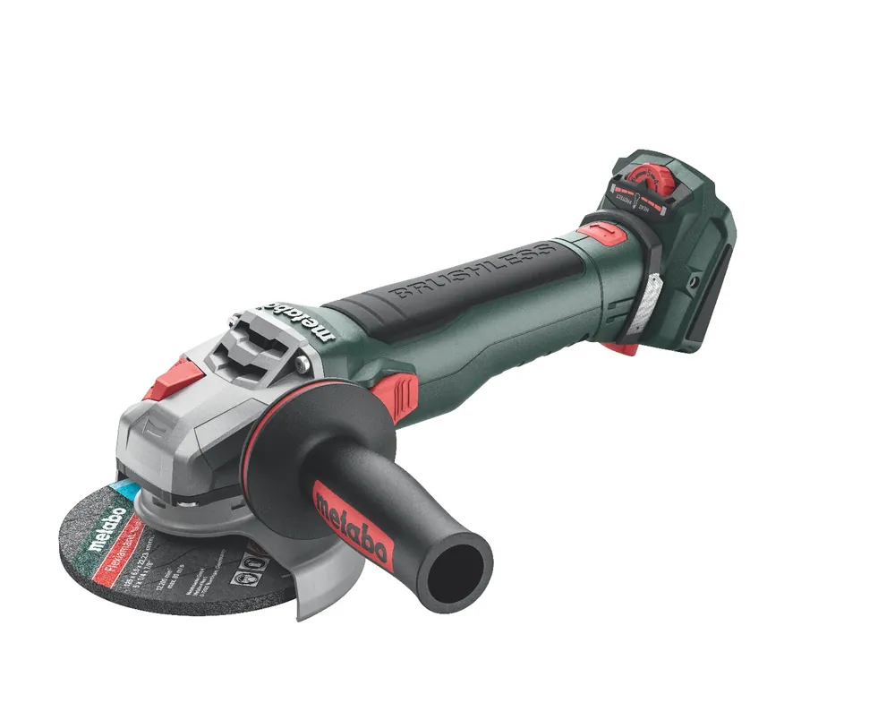 Metabo 613057840 WVB 18 LT BL 11-125 Quick Angle Grinder 18V Body in Metabox