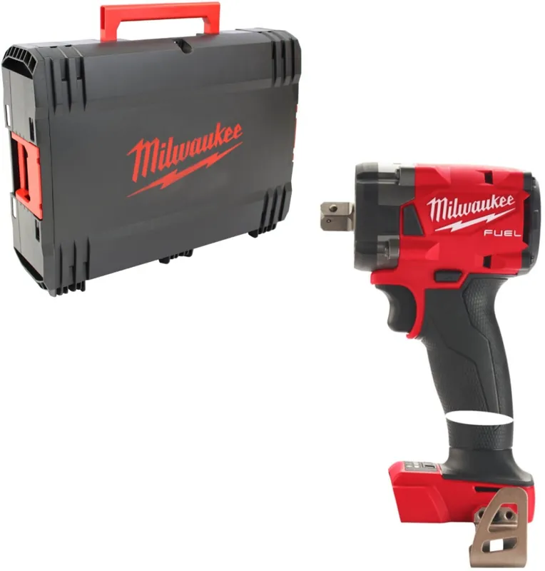Milwaukee 4933478446 M18 FIW2P12-0X 1/2" Fuel Accu Impact Wrench 18V excl. batteries et chargeur dans HD Box 4933478446