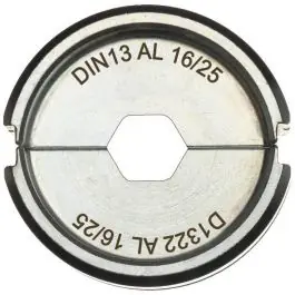Milwaukee Accessoires 4932459506 DIN13 AL 16/25 Mâchoire de sertissage pour M18 HCCT 109/42 pince à sertir les câbles