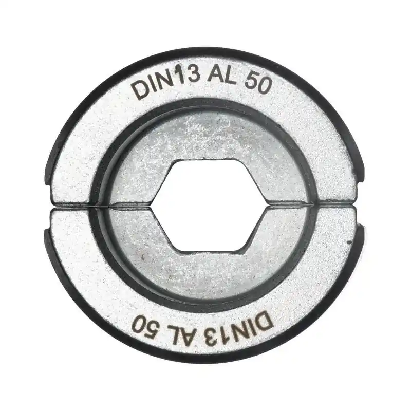Milwaukee Accessoires 4932459508 DIN13 AL 50 Mâchoires de sertissage 50mm2 pour pince à sertir les câbles M18 HCCT 109/42
