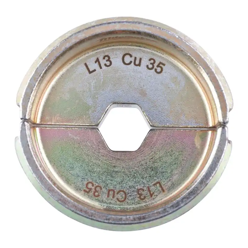 Milwaukee Accessoires 4932464502 L13 CU 35 Mâchoire de sertissage 35mm2 pour pince à sertir les câbles M18 HCCT 109/42