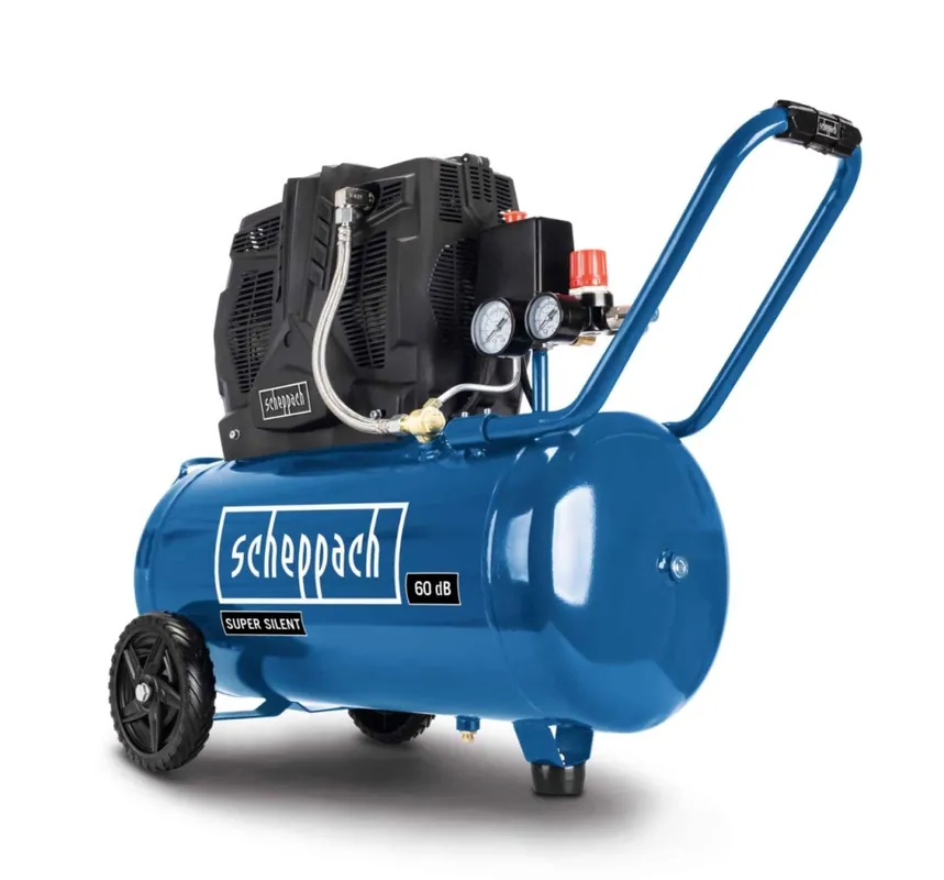 Scheppach 5906141901 HC51Si Compresseur super silencieux 50L