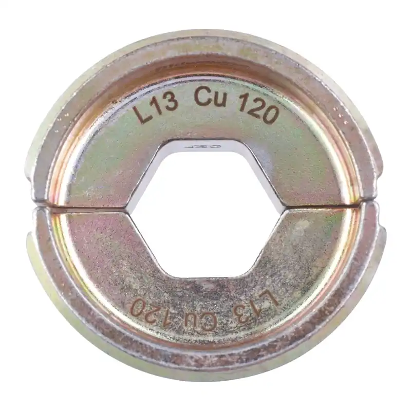 Milwaukee Accessoires 4932464506 L13 CU 120 Mâchoire de sertissage 120mm2 pour pince à sertir les câbles M18 HCCT 109/42