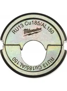 Milwaukee Accessoires 4932459490 RU13 Cu185/AL150 Mâchoire de sertissage 185/150mm2 pour pince à sertir les câbles M18 HCCT 109/42