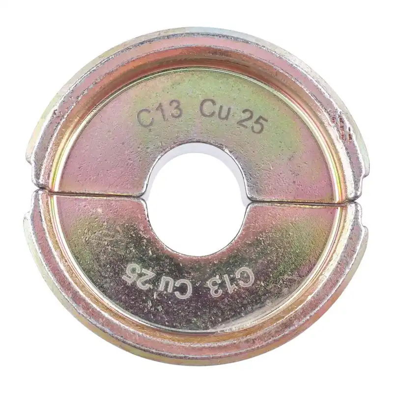 Milwaukee Accessoires 4932459526 C13 CU 25 Mâchoire de sertissage pour pince à sertir les câbles M18 HCCT 109/42