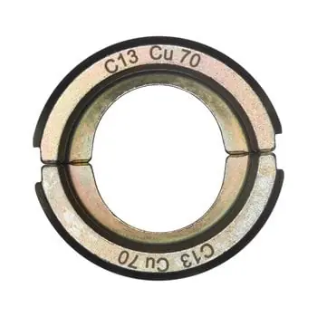 Milwaukee Accessoires 4932459529 C13 CU 70 Mâchoire de sertissage pour pince à sertir les câbles M18 HCCT 109/42