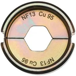 Milwaukee Accessoires 4932459458 Mâchoire de sertissage NF13 CU 95 95mm2 pour sertisseurs de câbles M18 HCCT 109/42