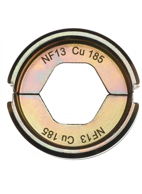Milwaukee Accessoires 4932459461 NF13 CU 185 Mâchoire de sertissage pour pince à sertir les câbles M18 HCCT 109/42