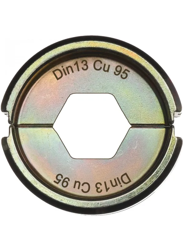 Milwaukee Accessoires 4932459470 DIN13 CU 95 Mâchoire de sertissage 95mm2 pour pince à sertir les câbles M18 HCCT 109/42