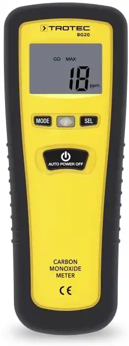 Trotec 3510205060 BG20 Compteur de monoxyde de carbone