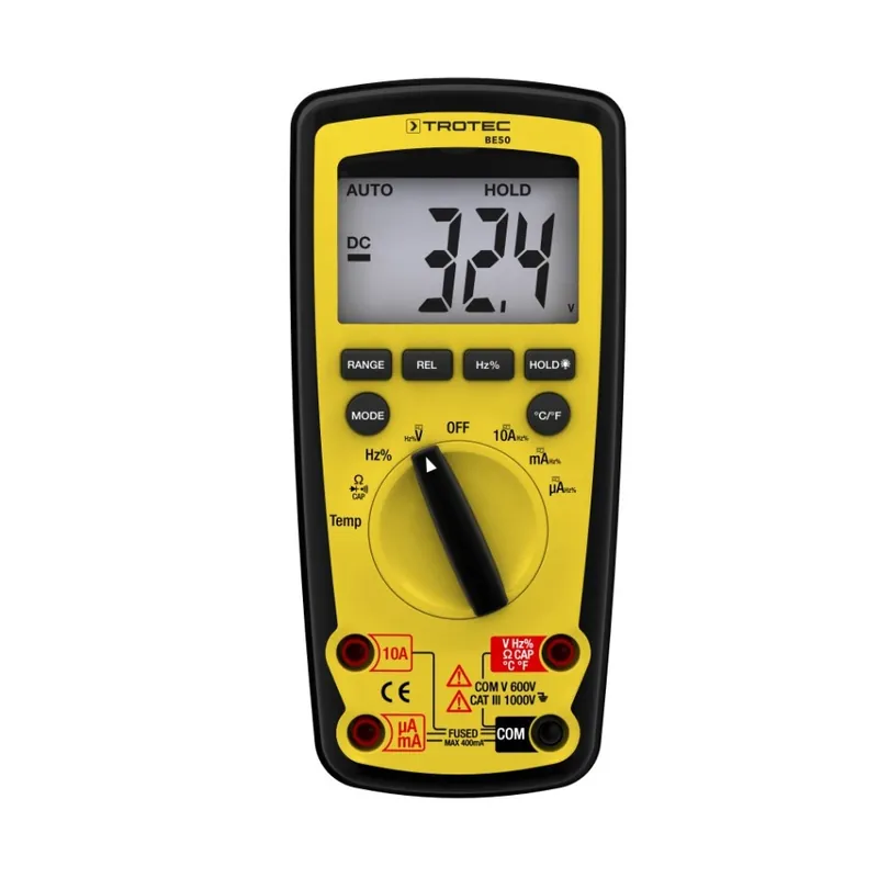 Trotec 3510205250 Multimètre numérique BE50
