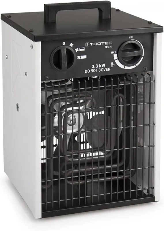 Trotec 1410000015 TDS 20 Chauffage électrique 3,3 kW